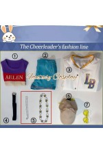 Identity V Cheerleader Lily Barriere OPH.LILY Cosplay Costume